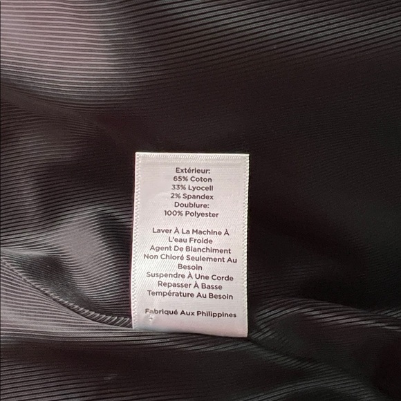 Talbots Polished Plaid Checkered Trench Coat in Petite L - Picture 13 of 16